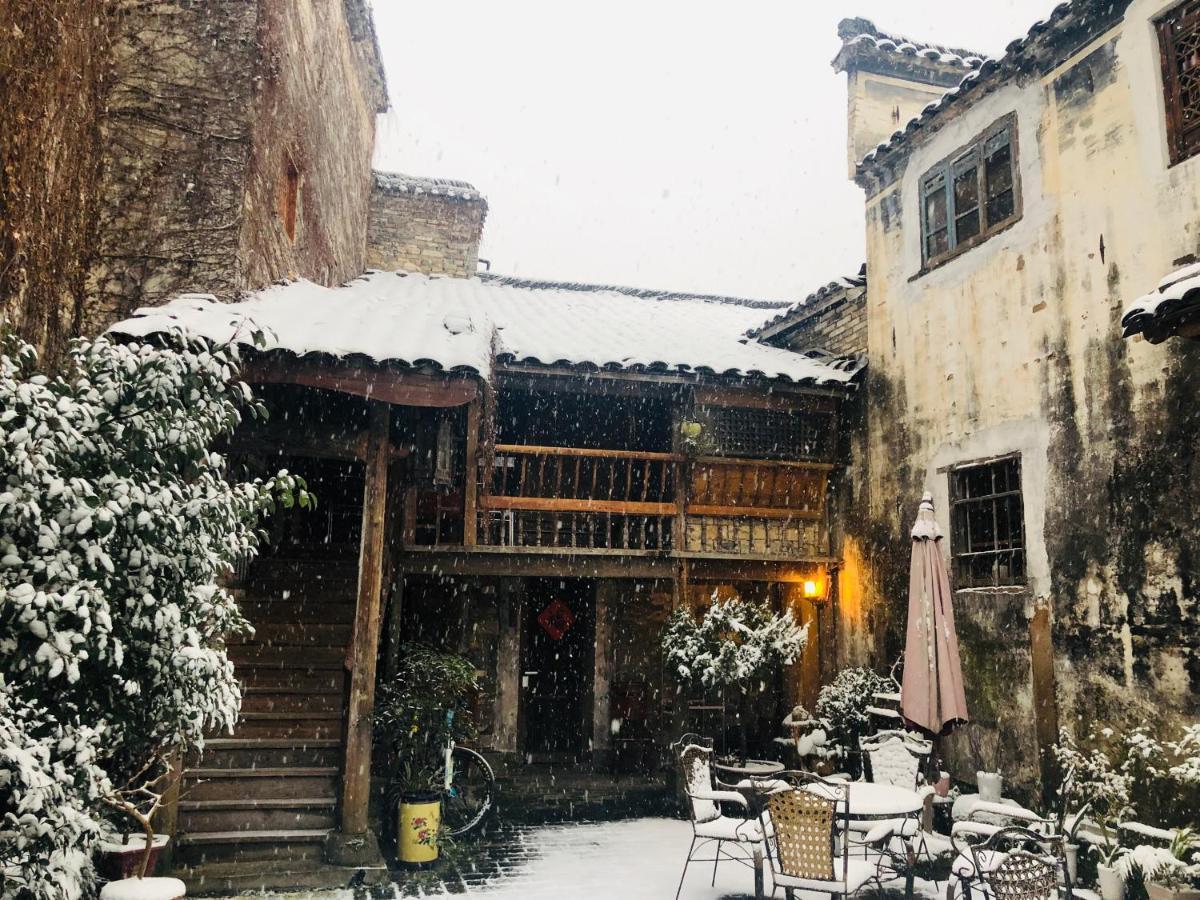 Apartament Old Street Courtyard Huang Shan Zewnętrze zdjęcie